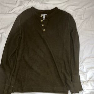 Men’s long sleeve thermal shirt size large